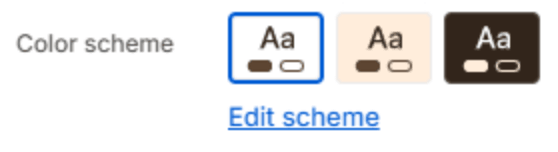 General settings